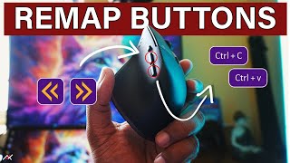 How to remap side buttons on mouse  ft iClever MD172 [upl. by Neerehs]