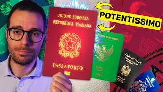 Il Passaporto italiano è FORTISSIMO sapevatelo [upl. by Serg731]