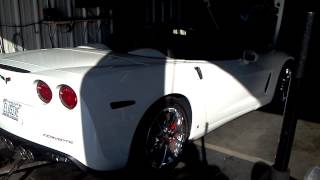 C6 07 LS2 Corvette Convertible Dyno [upl. by Naras]