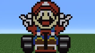 Minecraft Tutorial How To Make Mario Mario Kart [upl. by Ambler]