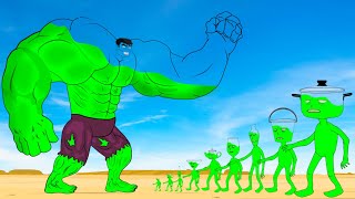 Evolution Of BIG HULK Vs Evolution Of MONSTER RADIATION  Returning From The Dead SECRET  FUNNY [upl. by Doxia]