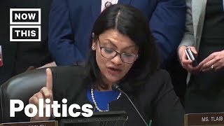 Rashida Tlaib Nearly Brings Rep Meadows to Tears for Racist Act  NowThis [upl. by Afnin]