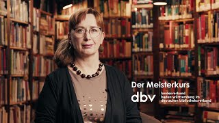 Werde die beste Bibliothekarin  Der Meisterkurs  dbvLandesverband BadenWürttemberg eV [upl. by Yelahc]