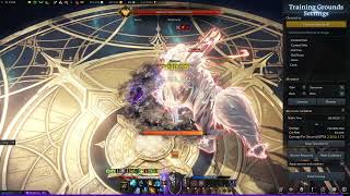 Blue Gunlancer 12m DPS Trixion PostBuff  Lost Ark [upl. by Harimas758]