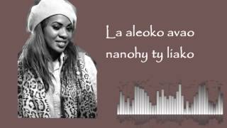 Black Nadia  Voninkazo voarara lyrics by Gasy lyrics [upl. by Ettezus528]