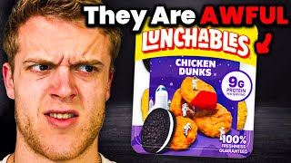 I Ranked EVERY Lunchables I Could Find [upl. by Llednew]