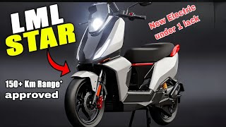 Shocking comeback of LML star electric scooter  new lml electric scooter 2024  only under 1 lack [upl. by Imled200]