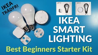 Ikea Tradfri smart lights  Start smart lighting and home automation with a small budget [upl. by Sorel418]