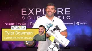 Explore FirstLight 114mm Newtonian Telescope with EQ3 Mount  FLN114500EQ3 [upl. by Mclyman]