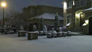 Insomnia Relief No Anxiety Beautiful Mansions With Icy Snow Falling amp Relaxing Piano Music [upl. by Latoye480]