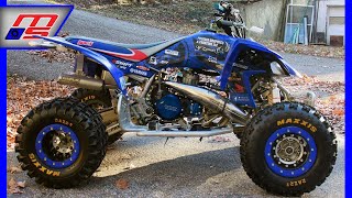 YFZ250R  Yamahas Single Cylinder Banshee Concept [upl. by Marigolda]