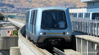 SFO AirTrain【鉄道走行音】 [upl. by Haddad]