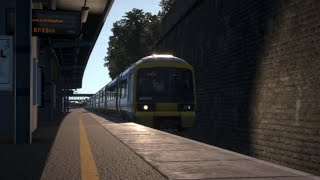 Train sim world 4 railcam at gillingham southeastern highspeed [upl. by Woodcock]