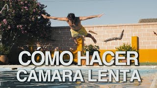 Cómo hacer CÁMARA LENTA  SLOW MOTION con la GH5  TUTORIAL [upl. by Arema70]