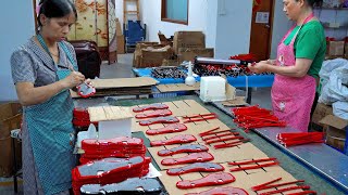 Inside the Sandals Factory How Womens Sandals Are Made [upl. by Carter]