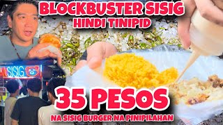 DINUDUMOG NA STREET FOOD SISIG NA DI TINIPID SOLID NA ULAM SA COGEO  MANILA STREET FOOD [upl. by Cartwright]