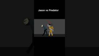 Jason vorhees vs Predator shorts [upl. by Raynata]