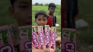 Yummy bites CHEWITS Strawberry 🍓 Flavor Gummies eating by villagee viralvideo satisfying fyp [upl. by Bettencourt]