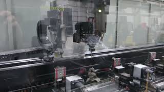 EMMEGI PHANTOMATIC T3 STAR CNC 4AXIS VERTICAL PROFILE MACHING CENTER NEW 2014 [upl. by Aihceyt936]