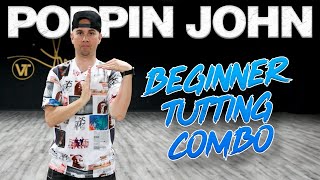 Beginner Tutting Combo Dance Moves Tutorials Poppin John  MihranTV MIHRANKSTUDIOS [upl. by Forkey]