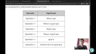 07 TEORIA OPERADORES RELAIONALES Y LOGICOS Y IF ELSE [upl. by Clarita581]