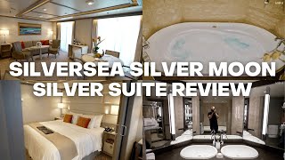 A complete indulgence in modern ultra luxury Silversea Cruises Silver Moon Silver Suite Review [upl. by Aititil]