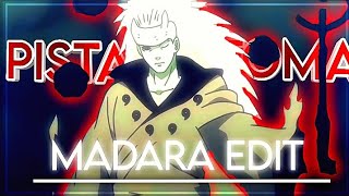 quot PISTA TOMA quot  MADARA Edit   Capcut  Alight Motion  Naruto  Madara [upl. by Neved]