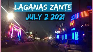 LAGANAS ZANTE  JULY 2 2021  DISCO TIME  NIGHTLIFE  SUMMER 2021 FILIPINAinGREECE [upl. by Ellesij407]