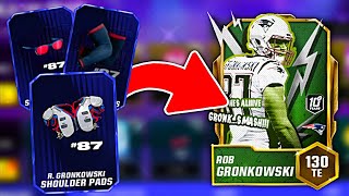 HOW TO GET ALL 3 ROB GRONKOWSKI COLLECTIBLES CLAIM FREE 130 ICONIC GRONK  Madden Mobile 24 [upl. by Einad]