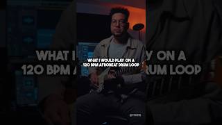 Making a 120 BPM Afrobeat loop  What would I play guitarvideo afrobeat drumloop [upl. by Oloapnaig]