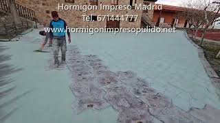 Hormigón Impreso en Madrid 🔥 Llama 671444777🔥 [upl. by Alanson489]