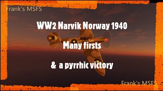 WW2 Narvik Norway 1940  Many Firsts amp a Pyrrhic Victory [upl. by Haroppizt]