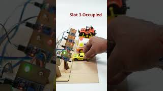 Parking Space Monitoring Robot robotics arduinorobot school [upl. by Janaya]