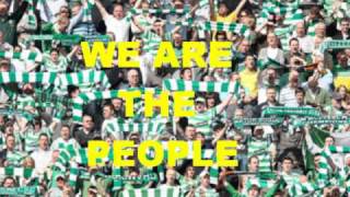 Celtic Fans sing Championees at Parkhead [upl. by Noivax]