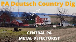 Deutsch Country farm with YouTuber Central PA Metal Detectorist [upl. by Laurent]