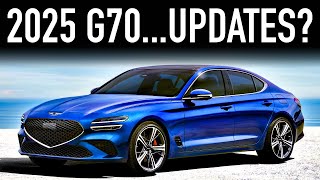 2025 Genesis G70 Still a Worthy Sports Sedan [upl. by Trixi]