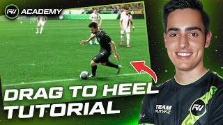 DRAG TO HEEL FC24 SKILL MOVE TUTORIAL  FUTWIZ Academy [upl. by Bonny425]