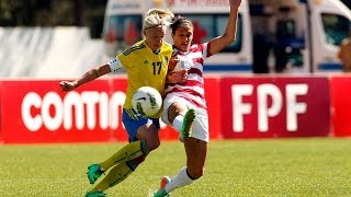 WNT vs Sweden Highlights  March 7 2014 [upl. by Sukramed]