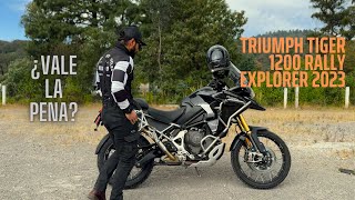 4k Experiencia TRIUMPH  Tiger 1200 Rally Explorer 2023 [upl. by Richelle420]