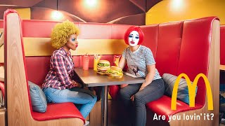 AI Generated McDonalds Commercial 2024  Are you lovin it [upl. by Ardnassela]