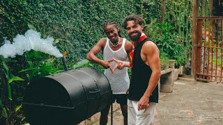 Cooking JERK in the Jamaica Mountains 🇯🇲 Episode 6 [upl. by Vonny]