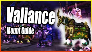 HOW TO GET Valiance│Mount Guide│World of Warcraft [upl. by Eilegna513]