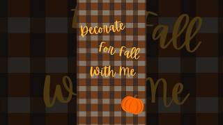 First day of fall means time to decorate Come along as I decorate my bedroom for the season cozy [upl. by Doreg]