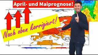 Prognose macht sprachlos April bis August deutlich zu warm und wenig Niederschlag quotWird spannendquot [upl. by Nellahs]