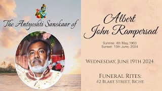 The Funeral Service of Albert John Rampersad [upl. by Vadim]