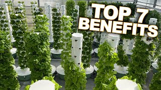 Vertical Farming with Aeroponics Top 7 Benefits of a Tower Farm [upl. by Darla]