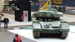 2024 02 05 FEV DEPART CHAR CENTURION RETROMOBILE [upl. by Marzi]