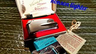 Ronson vintage lighter [upl. by Ailemor]