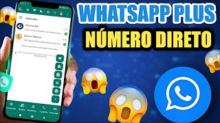 NOVO WHATSAPP PLUS FUNCIONANDO COM NÚMERO DIRETO SEM ESPELHAMENTO VERSÃO 521  ✅😍 [upl. by Ikcin594]