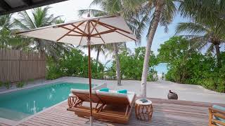 Обзор номера Beach Pool Villa  Anantara Veli Maldives [upl. by Peppi]